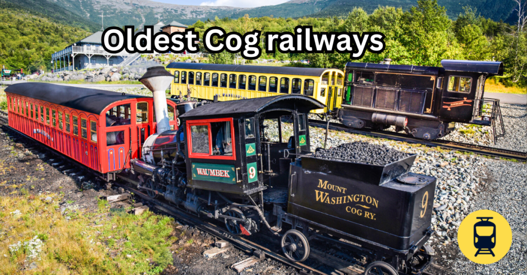 how many cog railways are there in the world